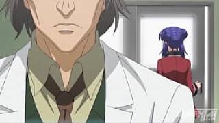 Busty teen gets her nipples hard during doctors exam hentai