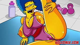 The best tits and butts in adult cartoons simptoons simpsons hentai