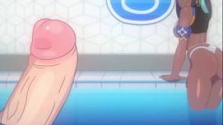 Ebony pokemon trainer fucked very hard anal uncensored animation
