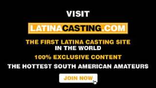 Black latina booty slut audition pussy and asshole stretching pov cumshot