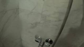 My step sister gives me a blowjob in the shower