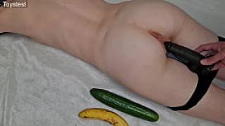 Dildo banana cucumber choosing best for tiny pussy