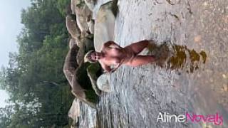 Blonde with a giant ass and an empty waterfall at least a blowjob and a hot fuck right