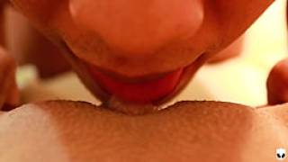 Close up pussy eating big clit licking until orgasm pov khalessi 69