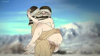 Telehab kakushi froze on the mountains and decided to warm up by fucking hentai demon slayer 2d anime cartoon