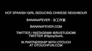 European teen loses her house keys fuck asian neighbor for help bananafever and otouch