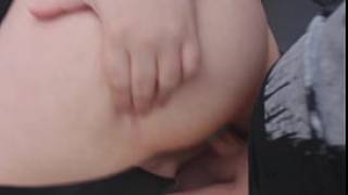 Cute chubby teen maja with big white ass gets fucked hard outside