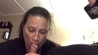 Blowjob then daisyjo gets fucked in the ass