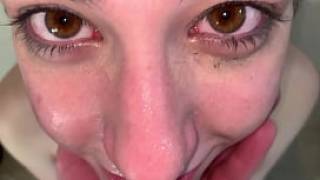 Nasty sluts spit on pissed on face slapping face fucking maledom compilation